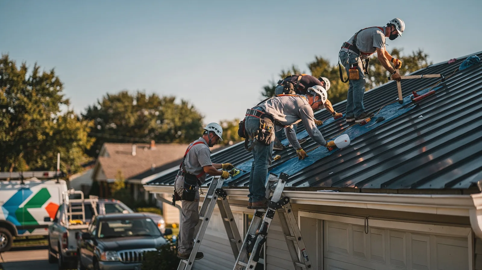 Metal Roof Installation in Lupton, MI near me